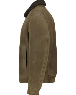 Herren Lederjacke GORANO mit Lammfell Relaxed Fit