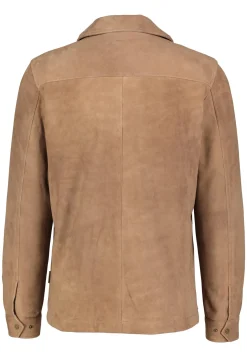 Herren Lederjacke SUEDE ALASKAN OVERSHIRT