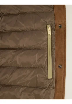 Herren Lederjacke SUEDE ALASKAN OVERSHIRT