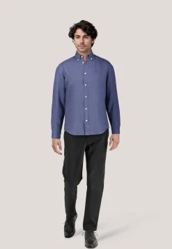 Herren Leinenhemd H-LIAM Regular Fit