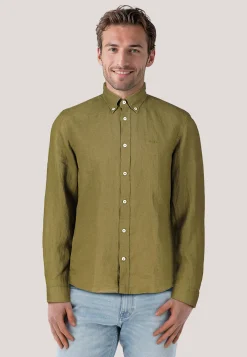 Herren Leinenhemd H-LIAM Regular Fit