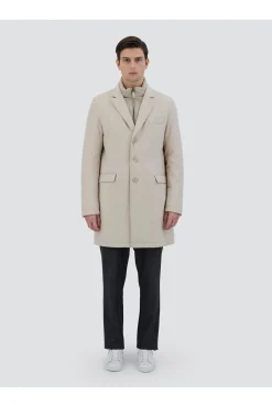 Herren Mantel aus Beaver-Wolle