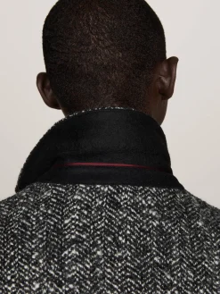 Herren Mantel mit Wolle HERRINGBONE