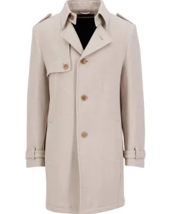 Herren Mantel SKOPJE mit Wolle