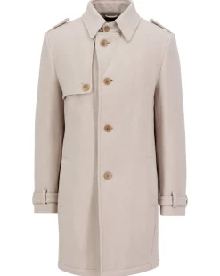 Herren Mantel SKOPJE mit Wolle