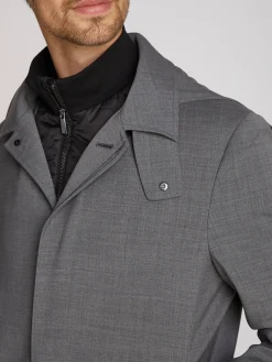 Herren Mantel WOOL BLEND CAR