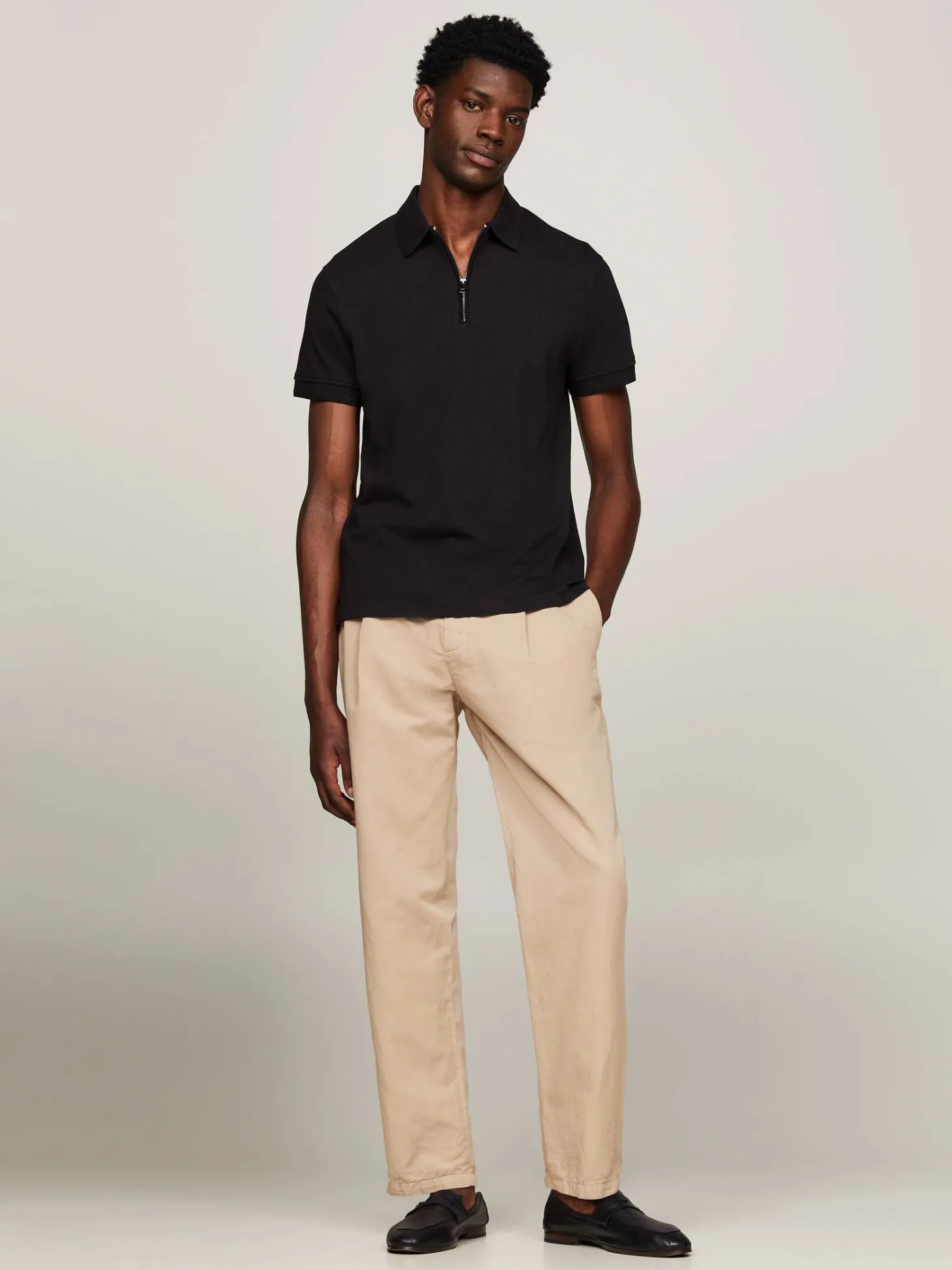 Herren Poloshirt INTERLOCK Slim Fit Kurzarm