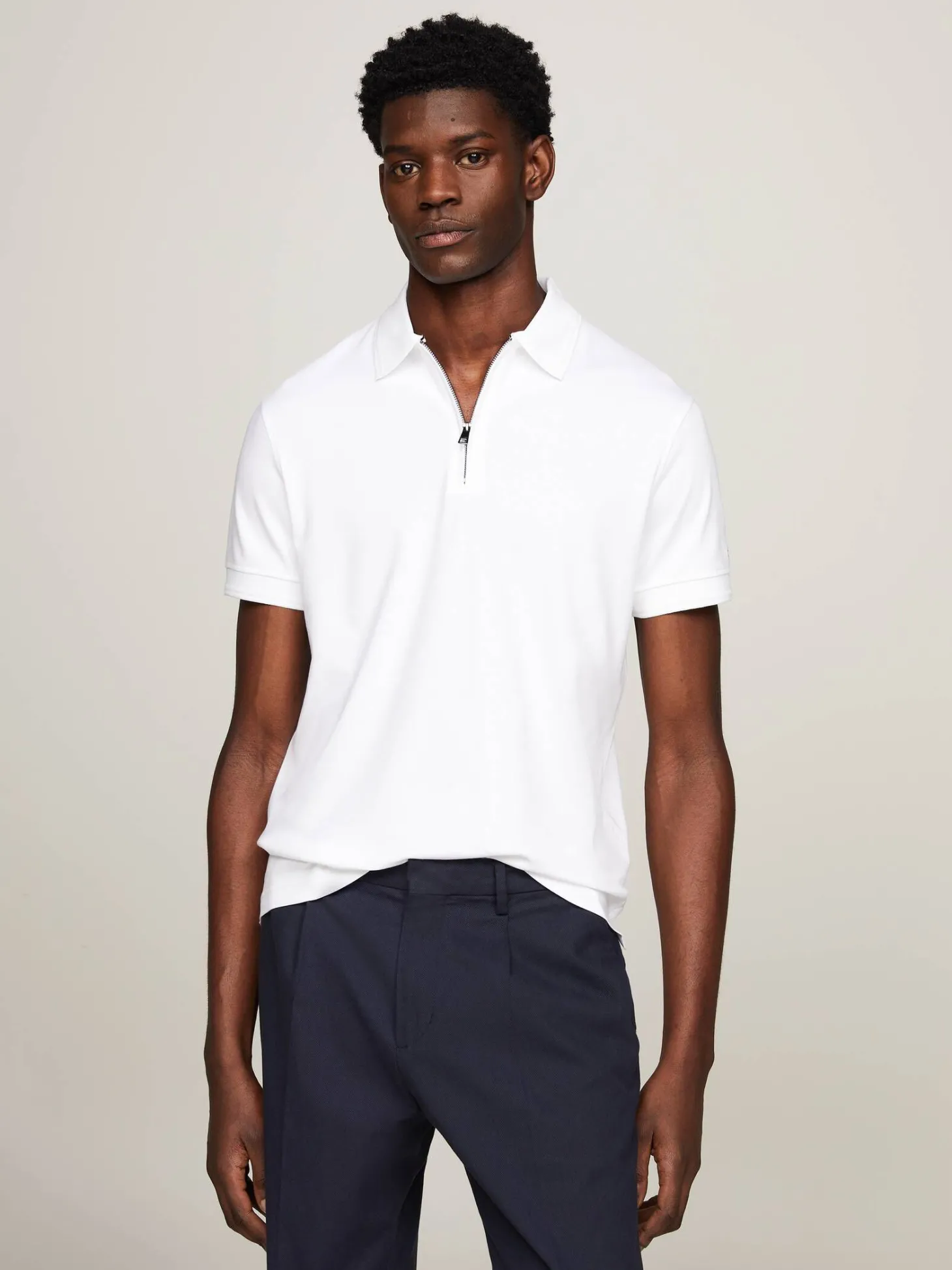 Herren Poloshirt INTERLOCK Slim Fit Kurzarm