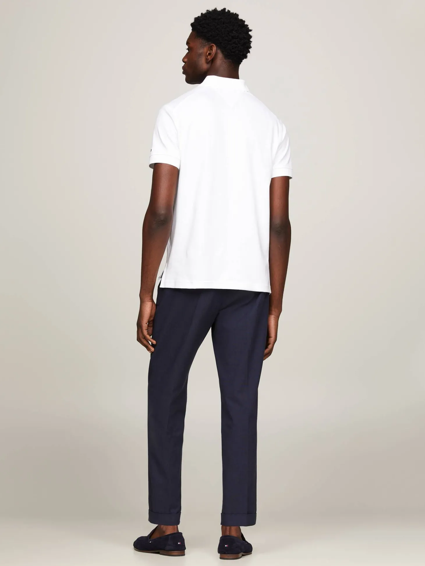 Herren Poloshirt INTERLOCK Slim Fit Kurzarm