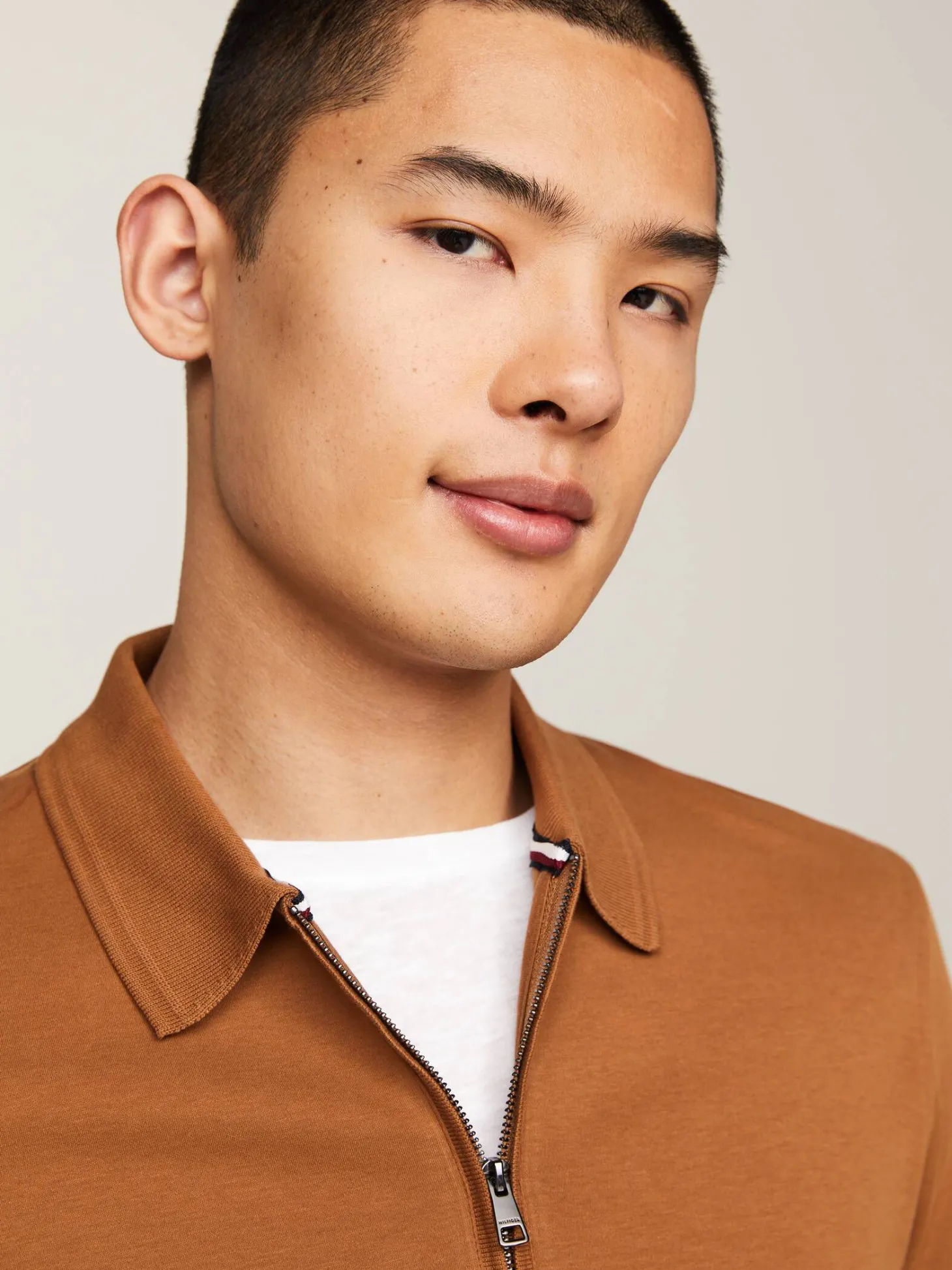 Herren Poloshirt INTERLOCK Slim Fit Kurzarm