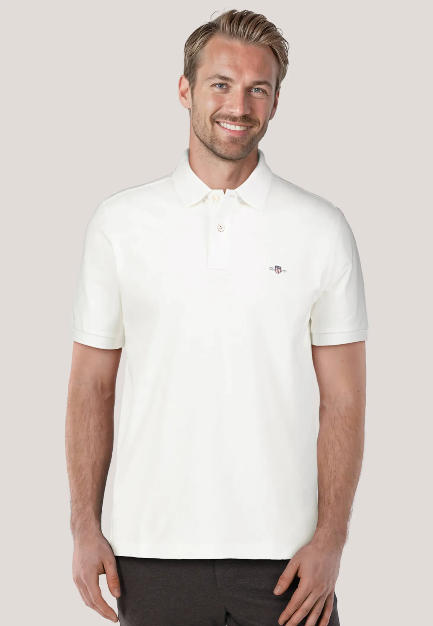 Herren Poloshirt aus Baumwolle
