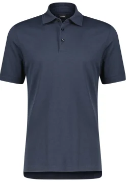 Herren Poloshirt aus Lyocell und Baumwolle H-PRESS