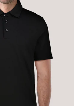 Herren Poloshirt aus Lyocell und Baumwolle H-PRESS