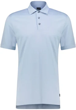 Herren Poloshirt aus Lyocell und Baumwolle H-PRESS