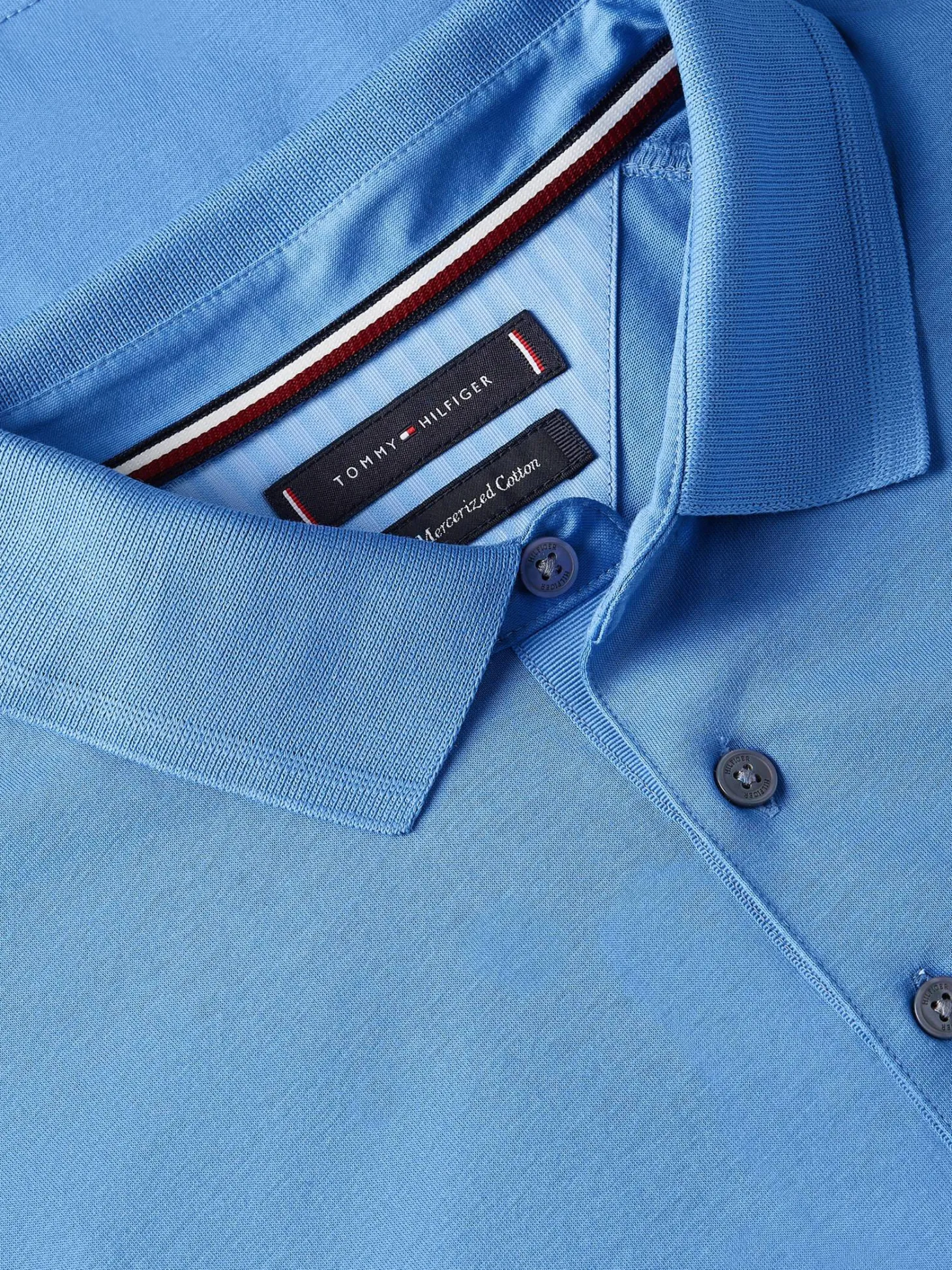 Herren Poloshirt aus merzerisierter Baumwolle Slim Fit