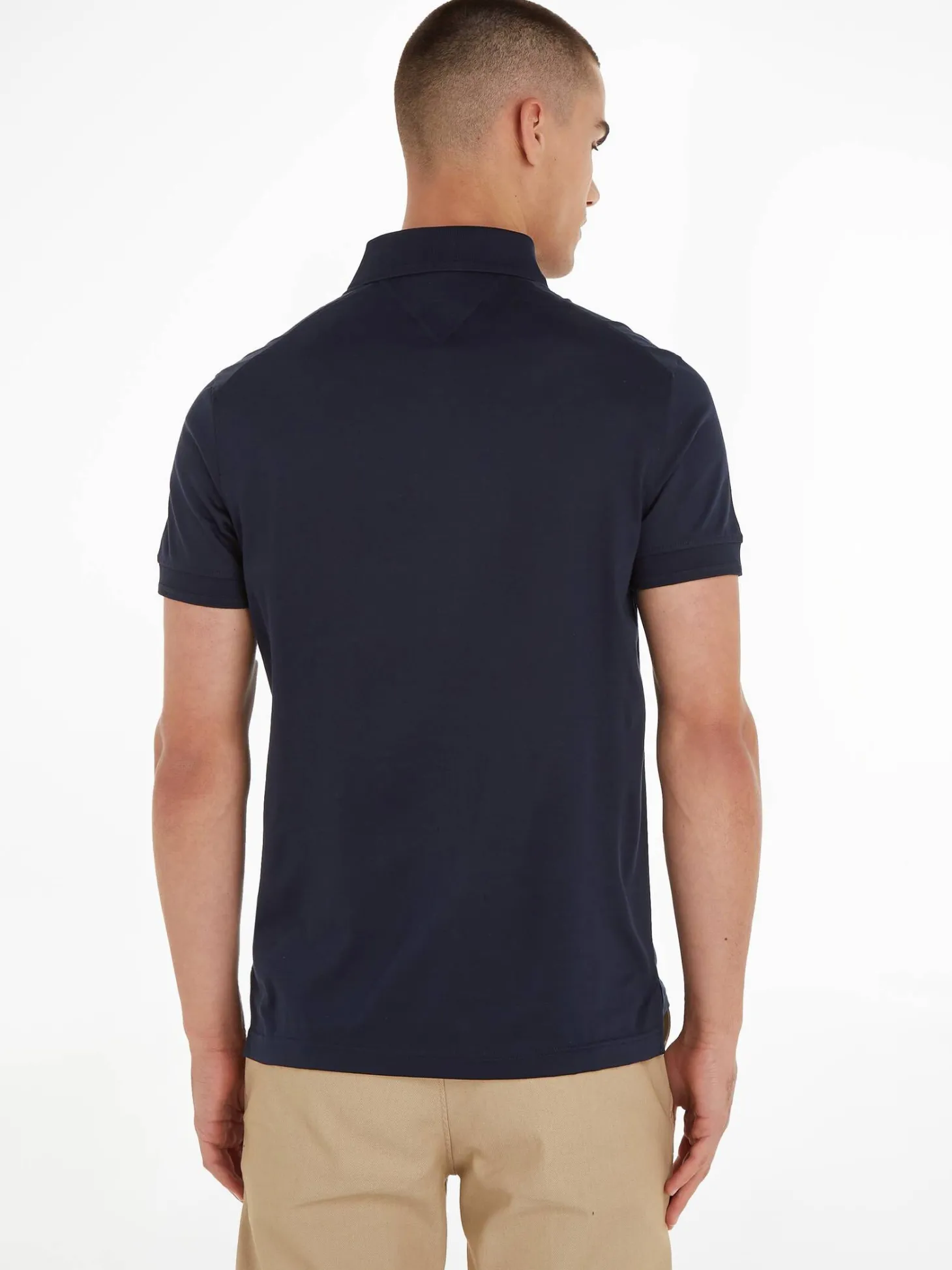 Herren Poloshirt aus merzerisierter Baumwolle Slim Fit