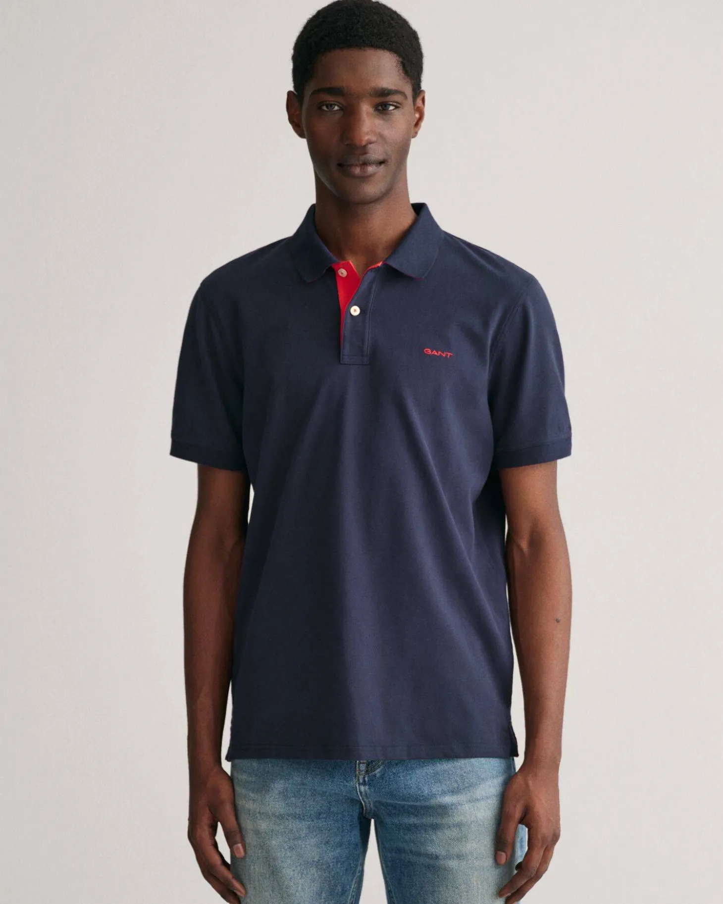 Herren Poloshirt CONTRAST PIQUE Regular Fit Kurzarm