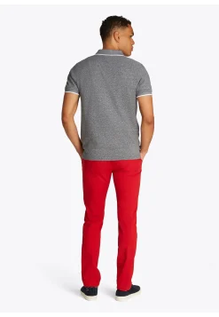 Herren Poloshirt mit Leinen LINEN REG POLO