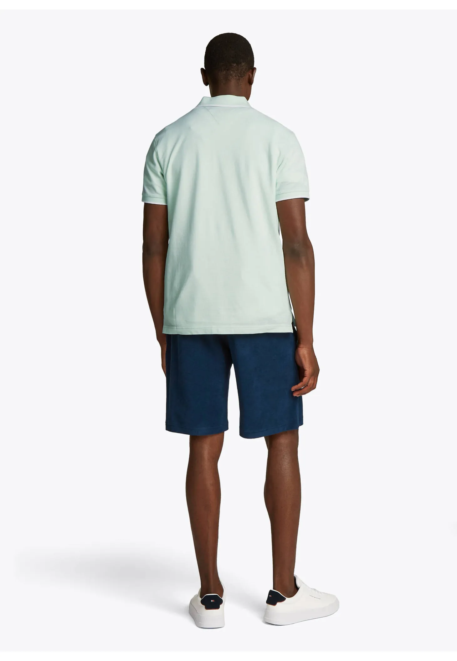 Herren Poloshirt mit Leinen LINEN REG POLO