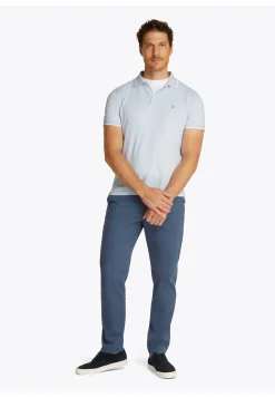 Herren Poloshirt mit Leinen LINEN REG POLO