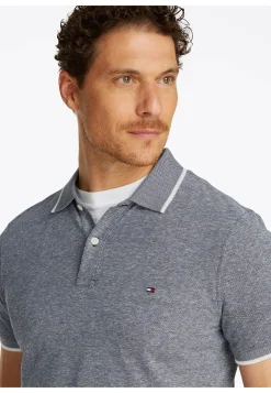 Herren Poloshirt mit Leinen LINEN REG POLO