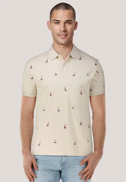 Herren Poloshirt mit Stickerei GRAPHIC