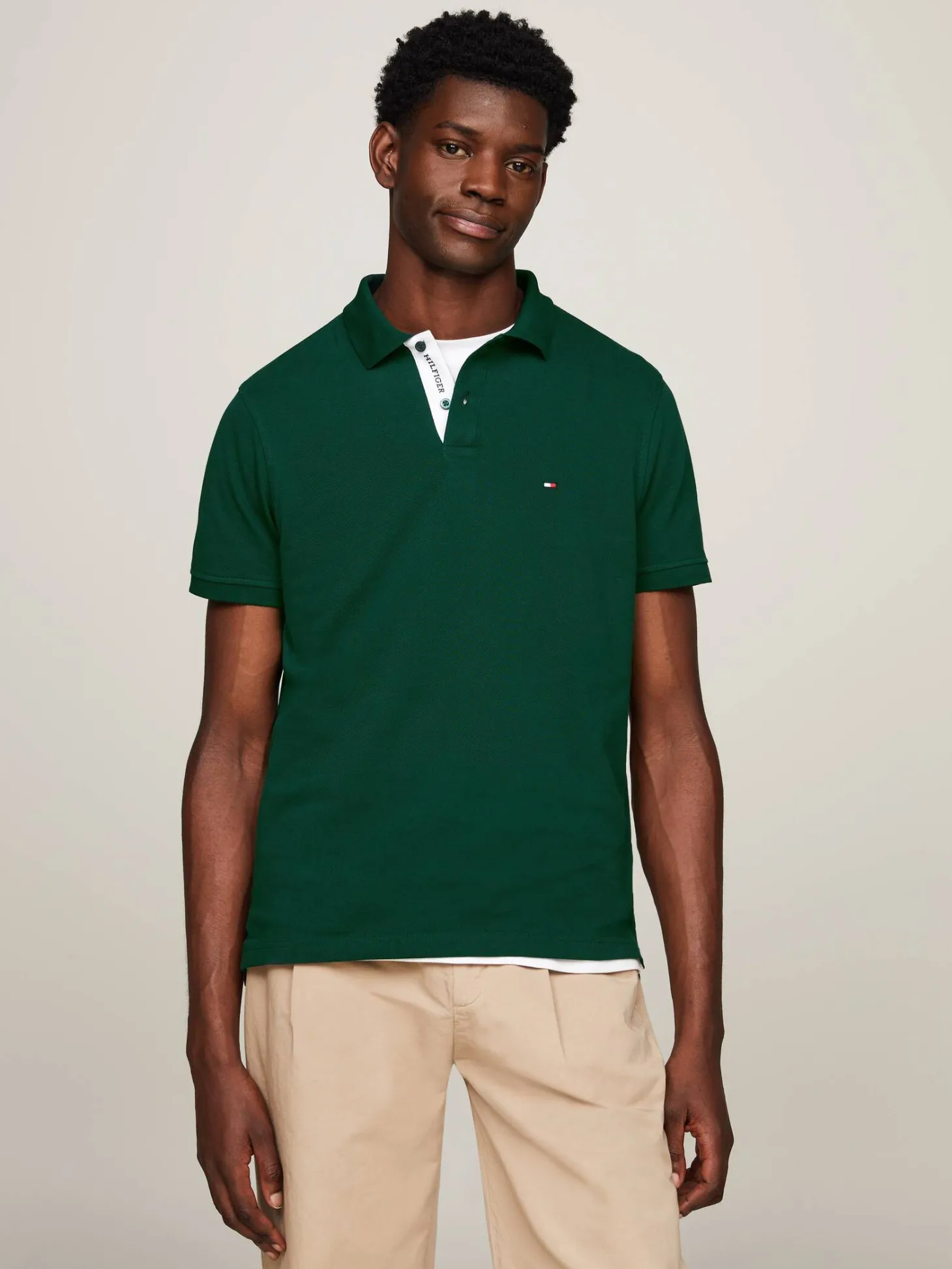 Herren Poloshirt MONOTYPE PLACKET Regular Fit