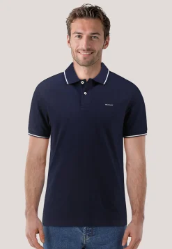 Herren Poloshirt TIPPING PIQUE RUGGER Regular Fit Kurzarm