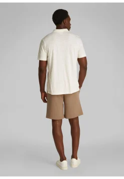 Herren Poloshirts aus Bio-Baumwolle und Leinen LINEN COTTON CUBAN COLLAR POLO