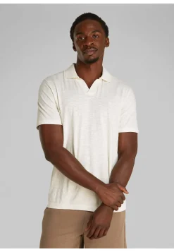 Herren Poloshirts aus Bio-Baumwolle und Leinen LINEN COTTON CUBAN COLLAR POLO