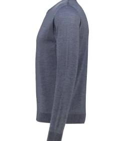 Herren Pullover aus Merino-Wolle und Seide