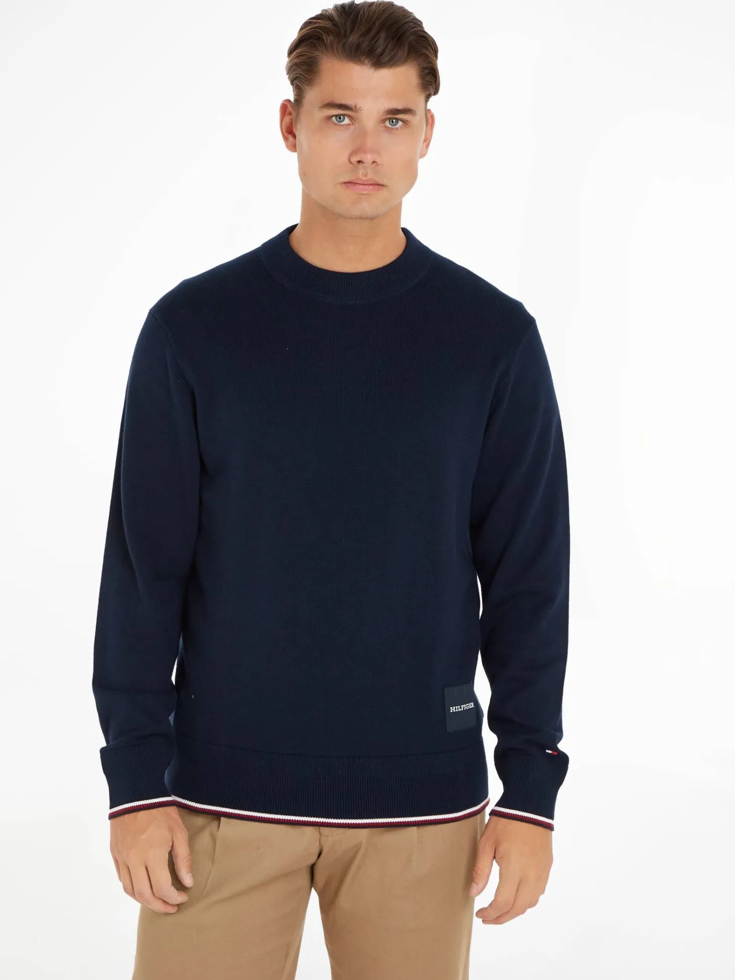 Herren Pullover mit Seide