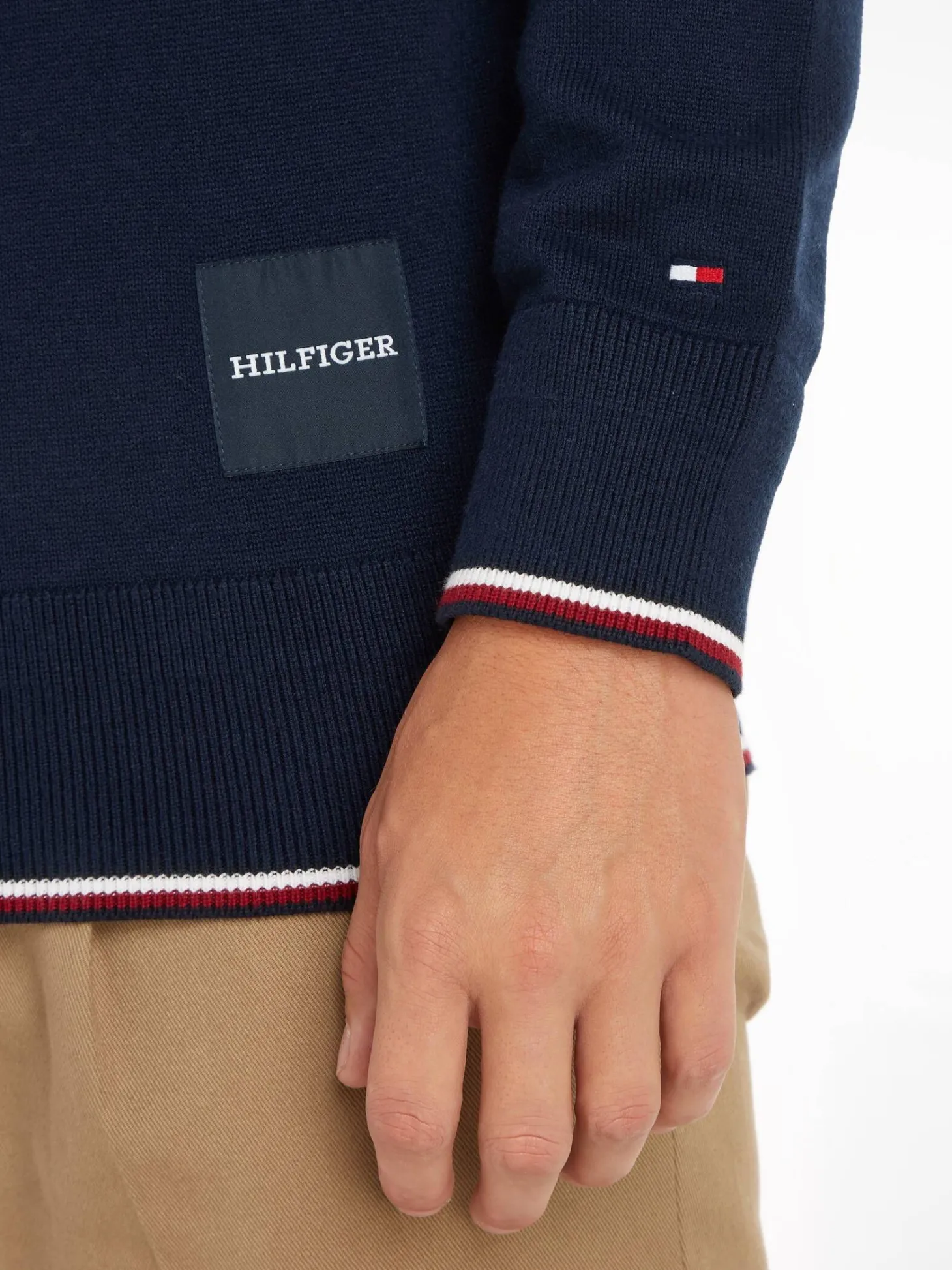 Herren Pullover mit Seide