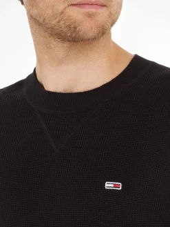 Herren Pullover REG ESSENTIAL WAFFLE
