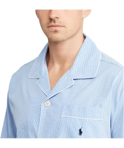 Herren Pyjama zweiteilig lang