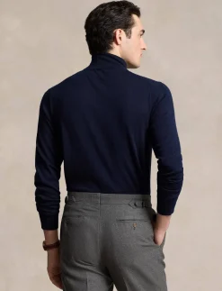 Herren Rollkragenpullover aus Wolle Regular Fit