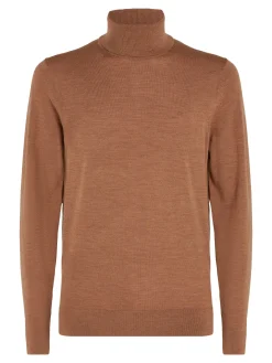 Herren Rollkragenpullover SUPERIOR WOOL Strickpullover aus Wolle