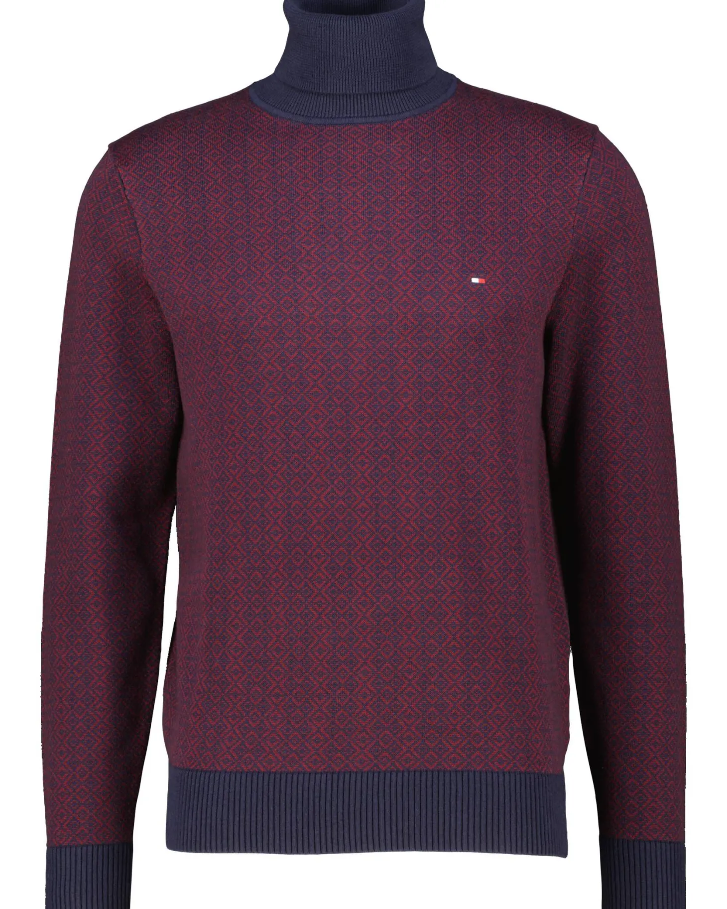 Herren Rollkragenpullover GIFTING 2 TONE FAIRISLE ROLL NK
