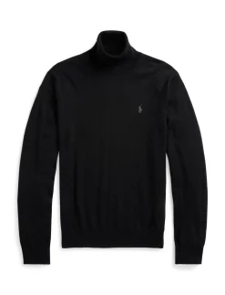 Herren Rollkragenpullover aus Wolle Regular Fit