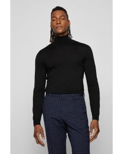 Herren Rollkragenpullover MUSSO-P aus Wolle