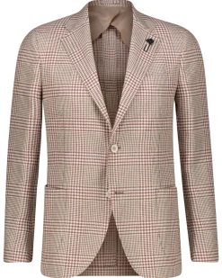 Herren Sakko aus Wolle-Leinenmix