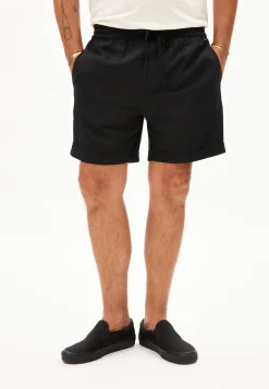 Herren Shorts aus Viskose und Leinen JAACQUE Straight Fit