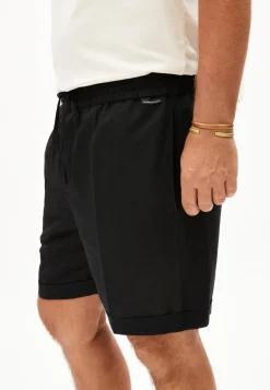Herren Shorts aus Viskose und Leinen JAACQUE Straight Fit