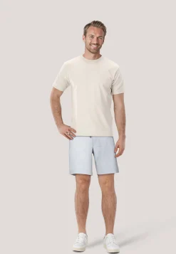 Herren Shorts mit Leinen C-KANE-RDS Regular Tapered Fit