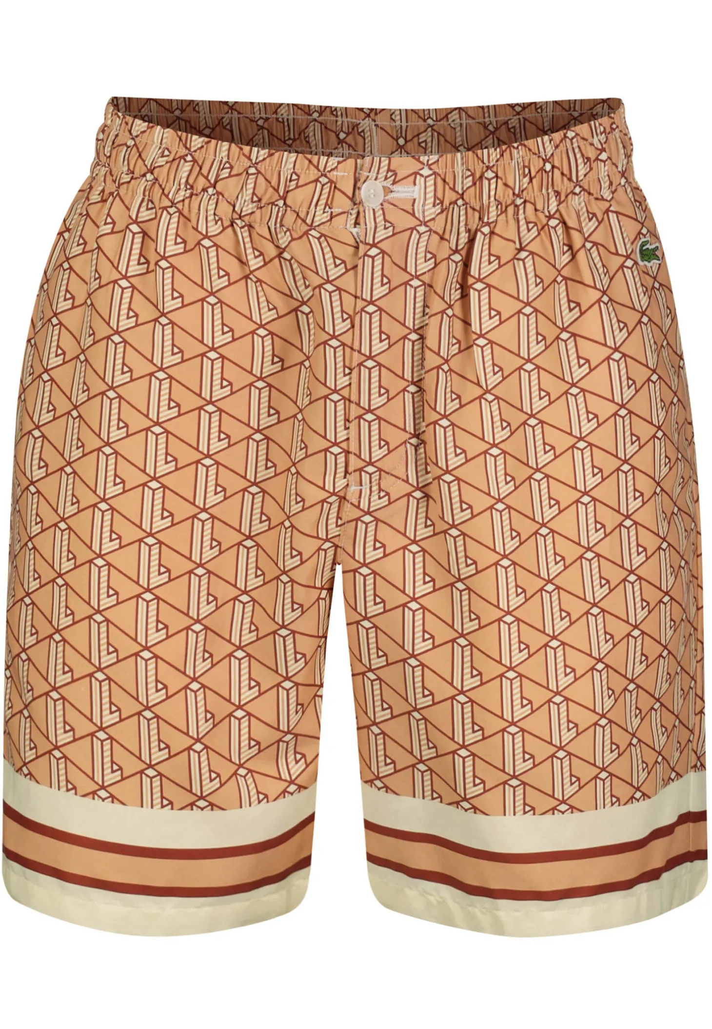Herren Shorts mit Monogramm-Druck