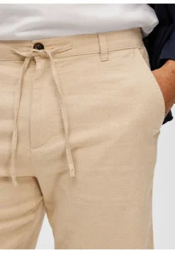 Herren Shorts SLHCOMFORT-BRODY LINEN SHORTS