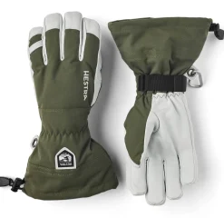 Herren Skihandschuhe Army Leather Heli 5
