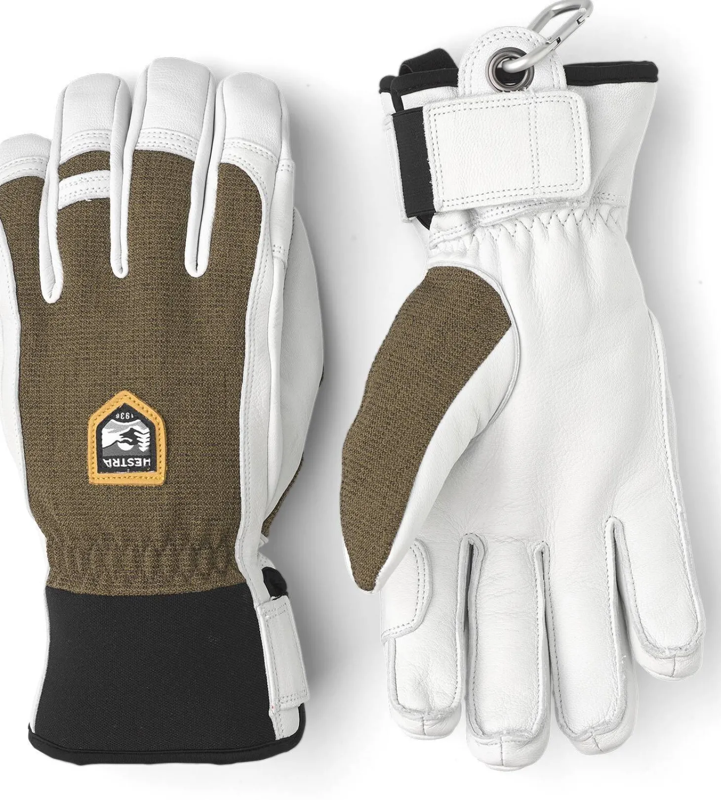 Herren Skihandschuhe "Army Leather Patrol"