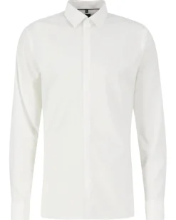 Herren Smokinghemd Super Slim Langarm