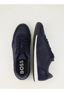 Herren Sneaker aus Leder TITANIUM